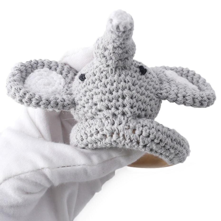 Animal Patterned Wooden Teether