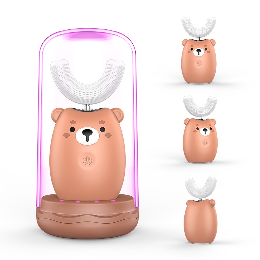 Kid's Rechargeable U-Shaped Electric Toothbrush