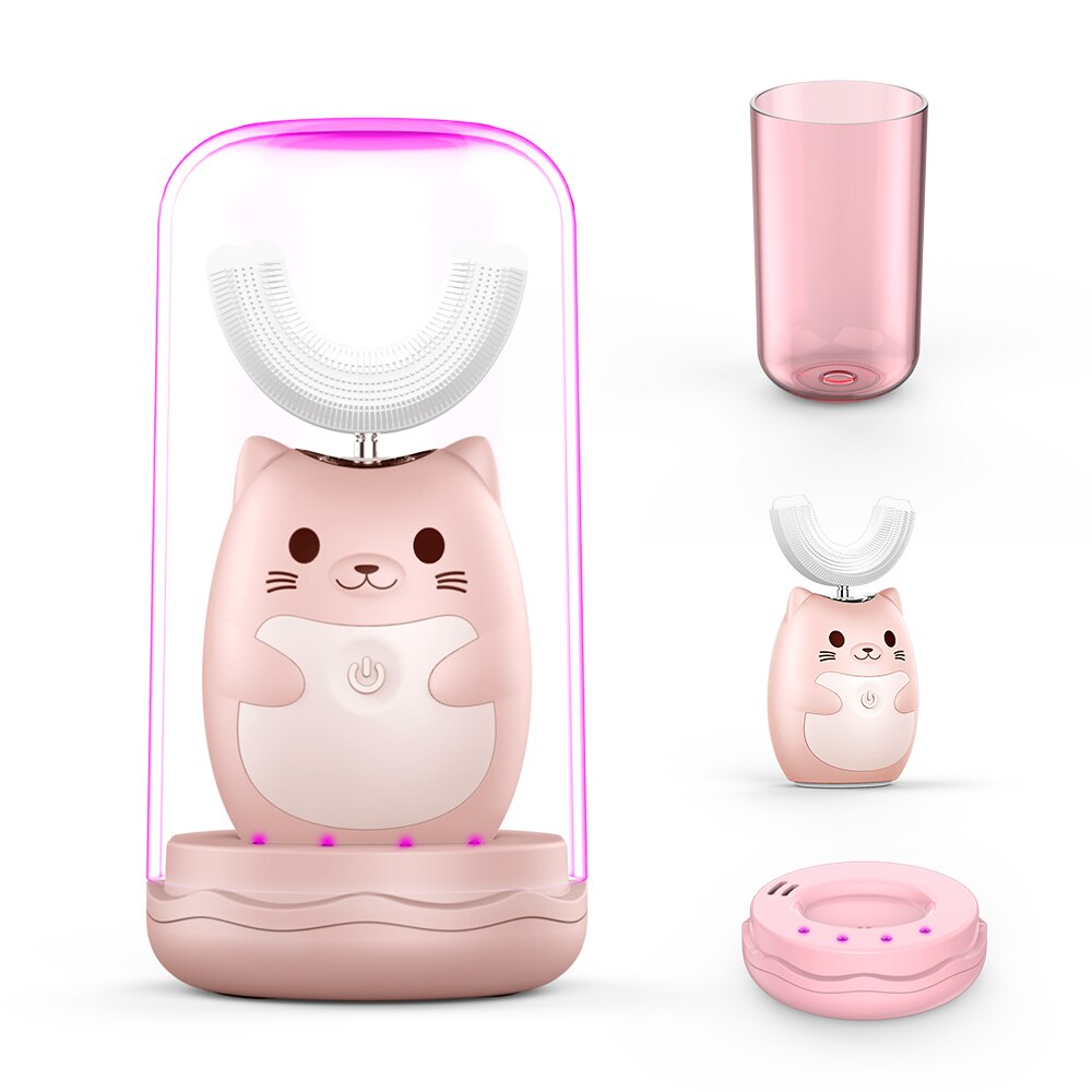 Kid's Rechargeable U-Shaped Electric Toothbrush