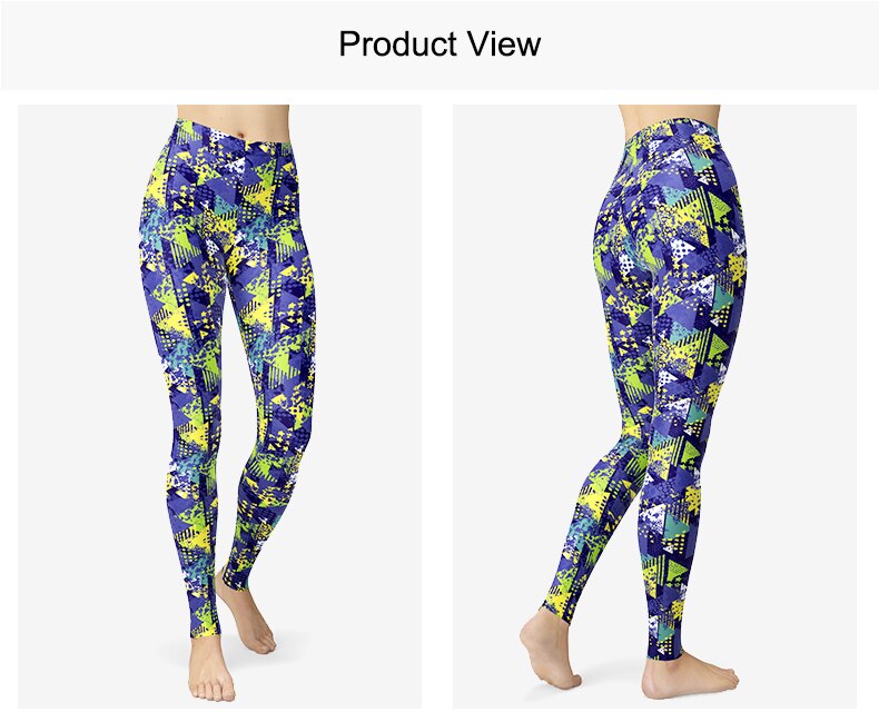 Abstract Artistic Painting Textured Leggings
