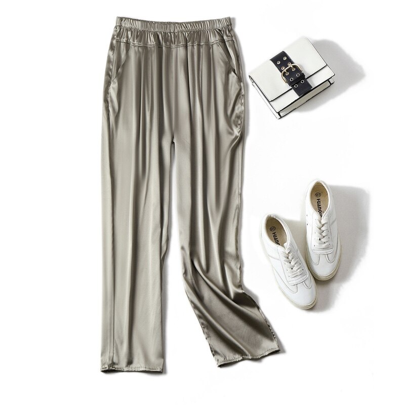 Women's Silk Loose Style Pants