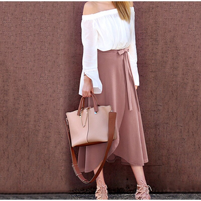 Women's Chiffon Ruffle Skirt
