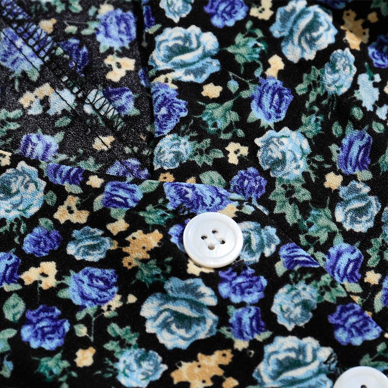 Women's Casual Shirt with Floral Print