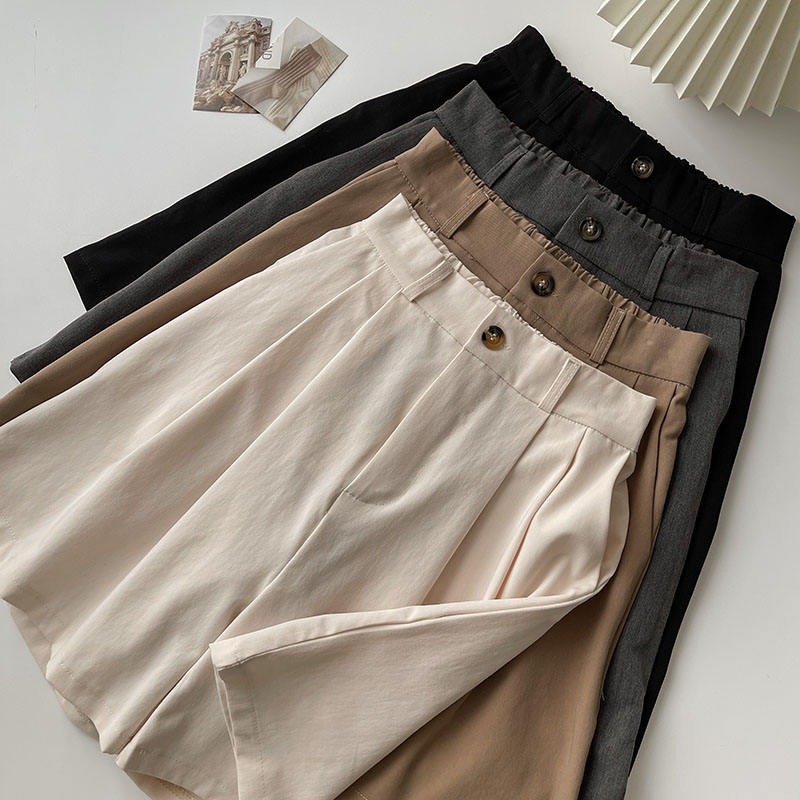 Women's Korean Style Ruffled Shorts