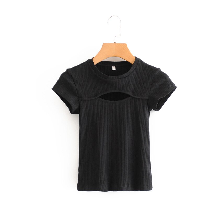 Women's T-Shirt Round Neck Short Sleeved T-Shirt