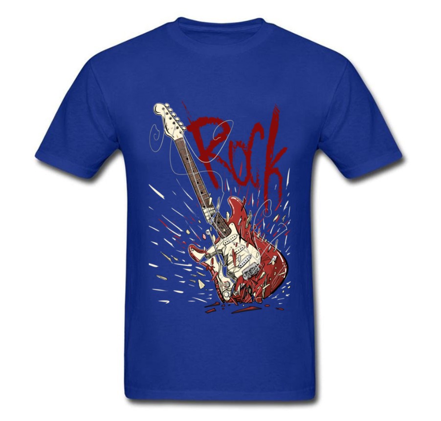 Men's Rock Guitar T-Shirt