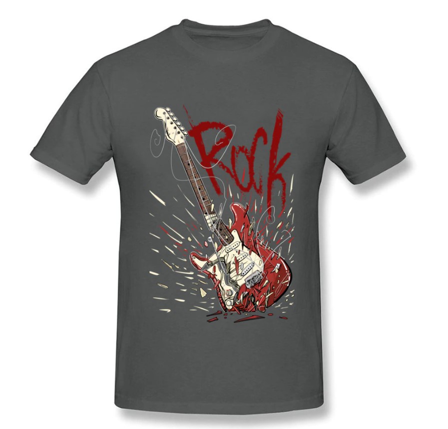 Men's Rock Guitar T-Shirt
