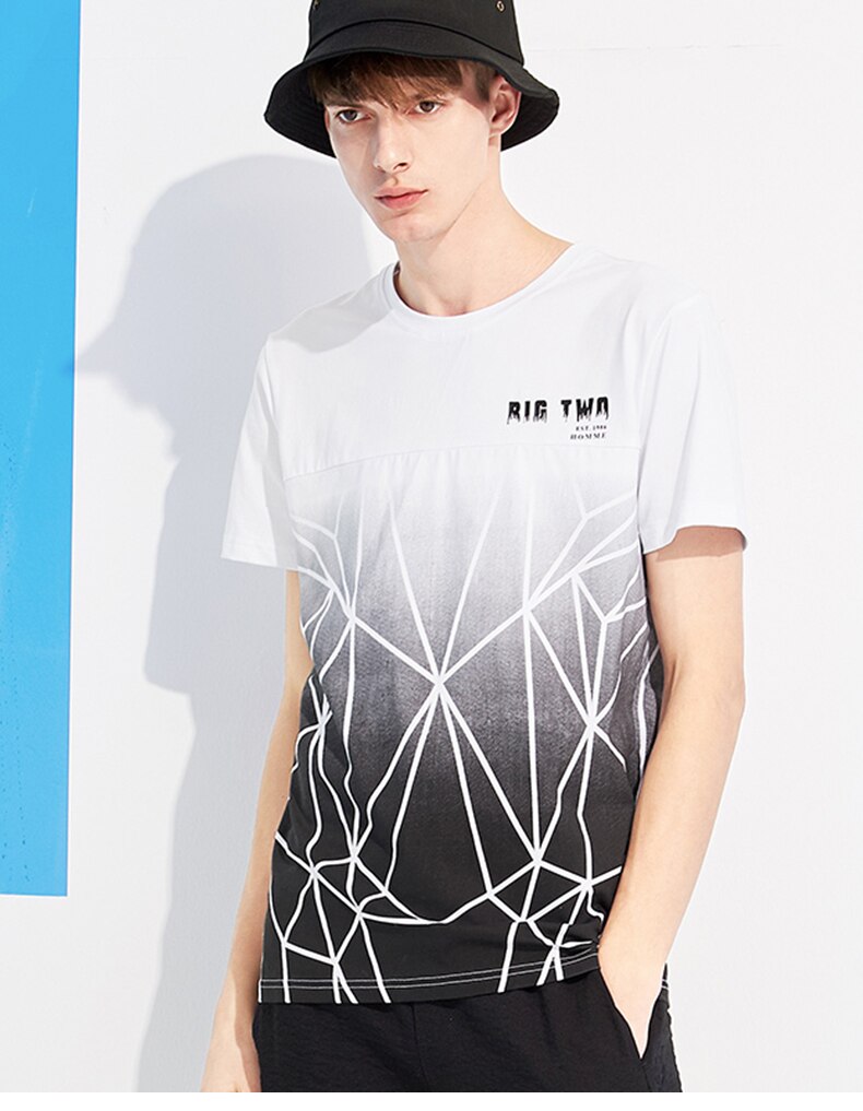 Men's Fashion Patterned T-Shirt