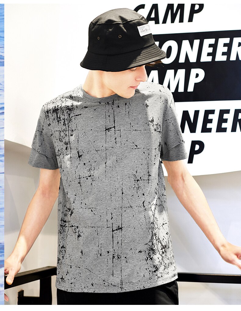 Men's Fashion Patterned T-Shirt