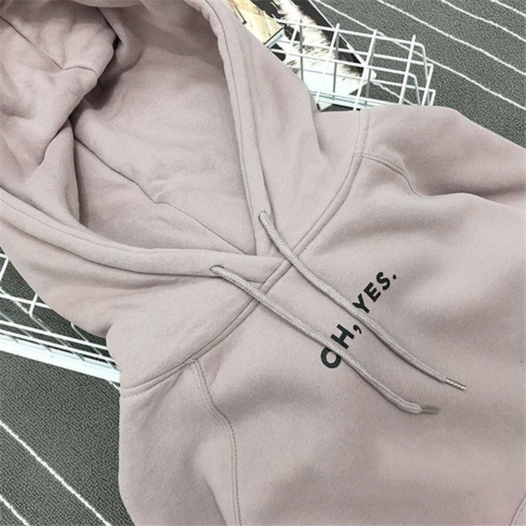 Women's Solid Color Autumn Hoodie