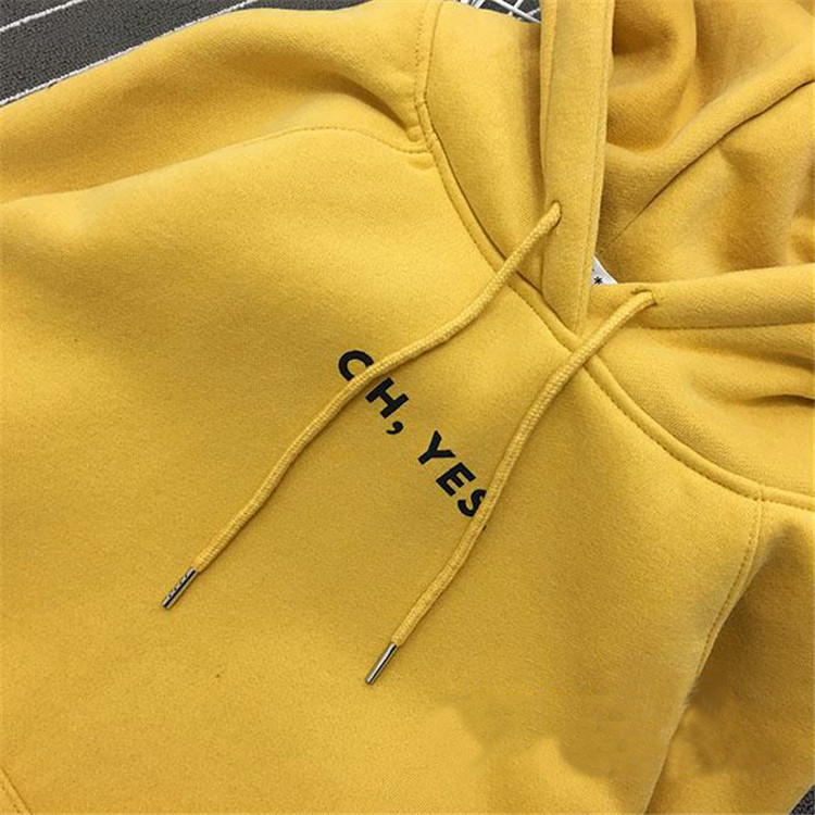 Women's Solid Color Autumn Hoodie