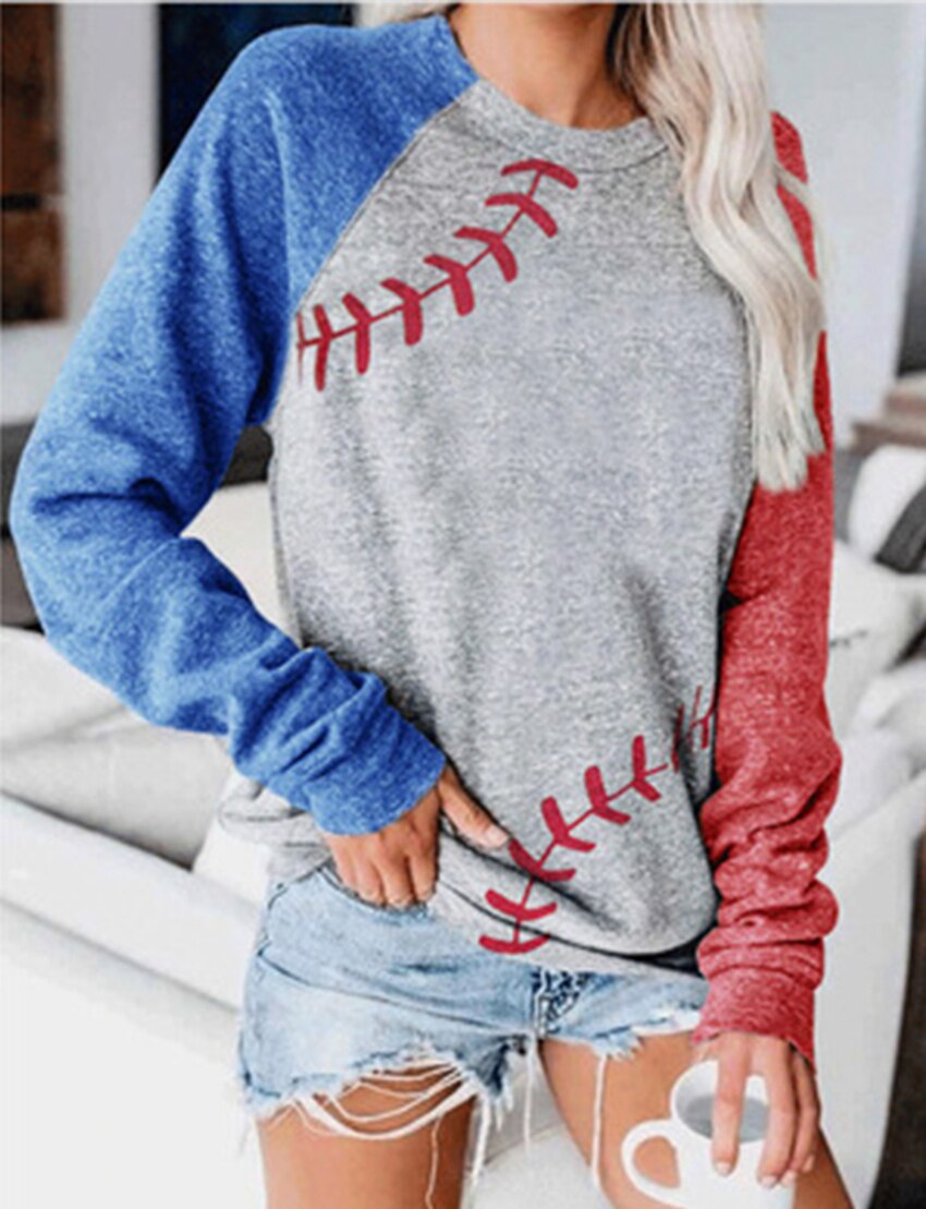 Women's Baseball Sweatshirt