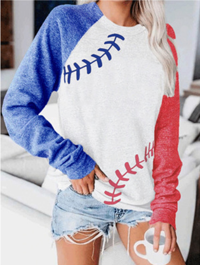 Women's Baseball Sweatshirt