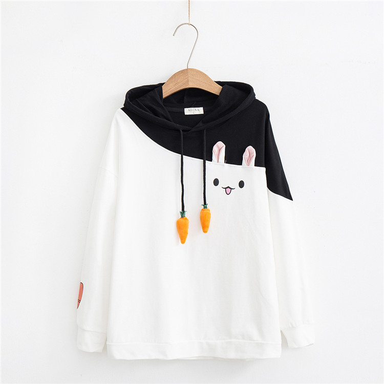 Women's Bunny Designed Hoodie Women's Bunny Designed Hoodie