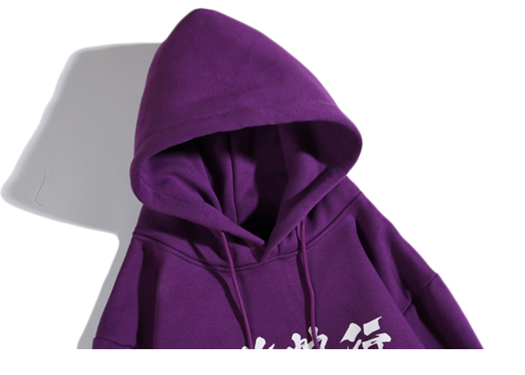 Colorful Asian Themed Printed Hoodie