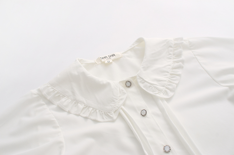 Lolita Women's Blouse with Lace Details