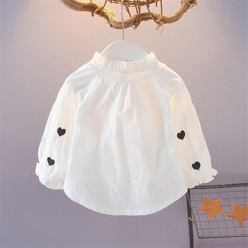 Girl's Hearts Printed Blouse