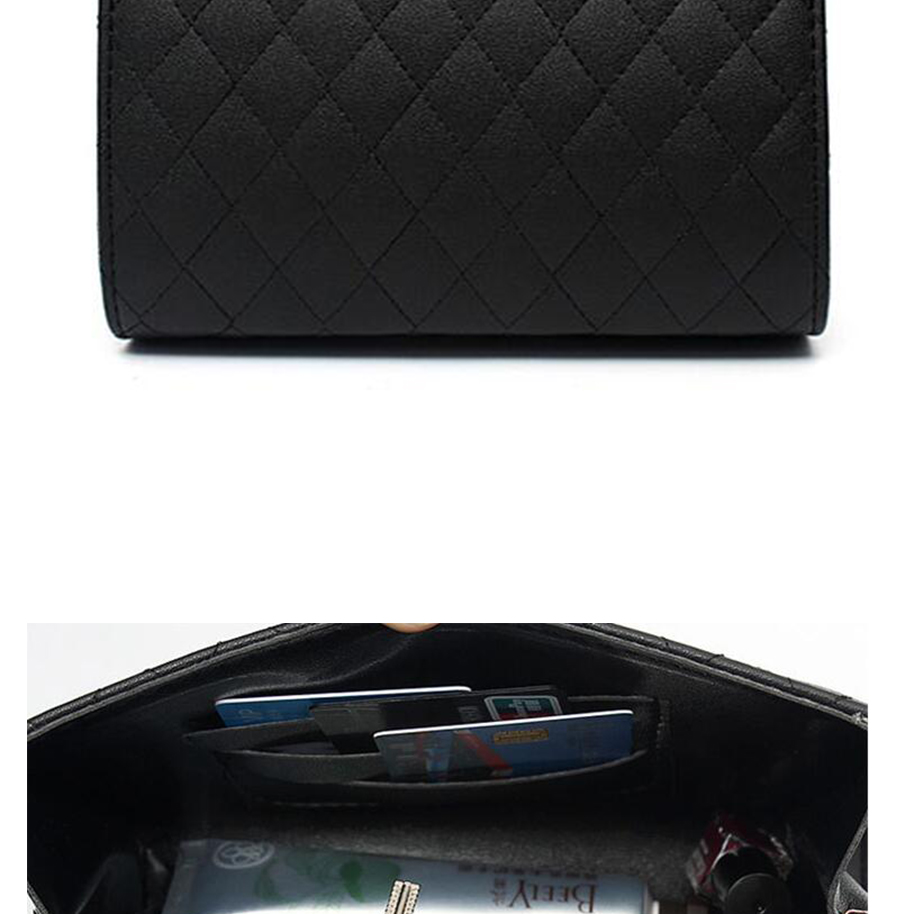 Women's Compact Quilted Shoulder Bag