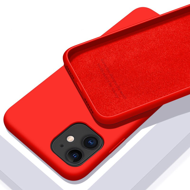 Solid Color Soft Silicone Case for iPhone Solid Color Soft Silicone Case for iPhone
