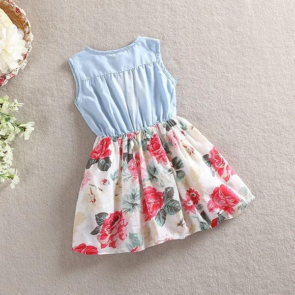 Girl's Colorful Summer Dress