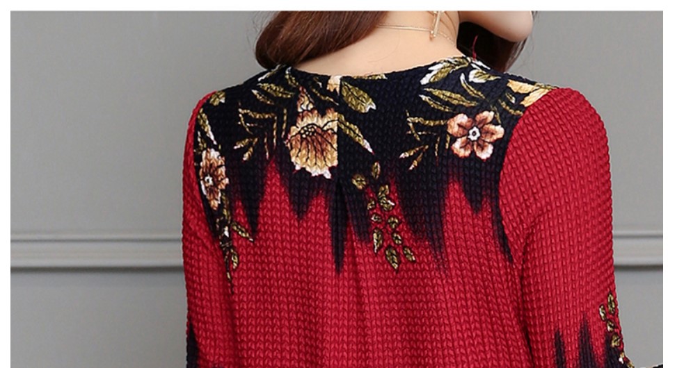 Women's Floral Print Casual Blouse