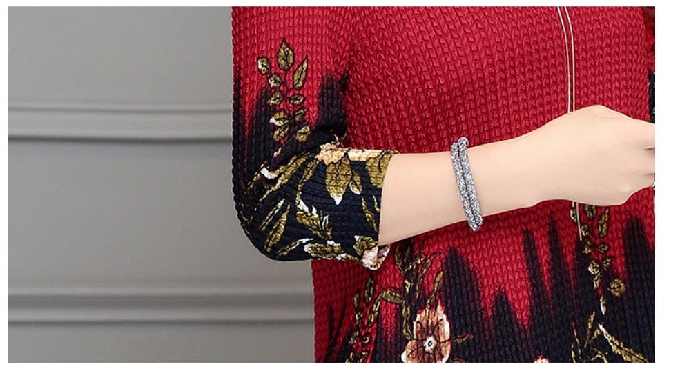 Women's Floral Print Casual Blouse