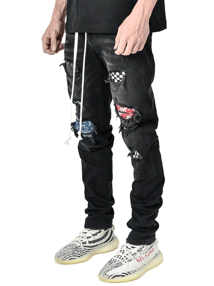 Men's Skinny Ripped Jeans