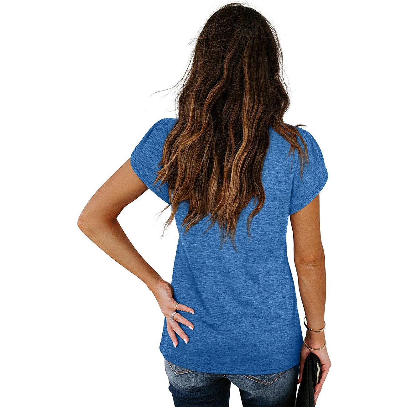 Women's Cotton V-Neck T-Shirt