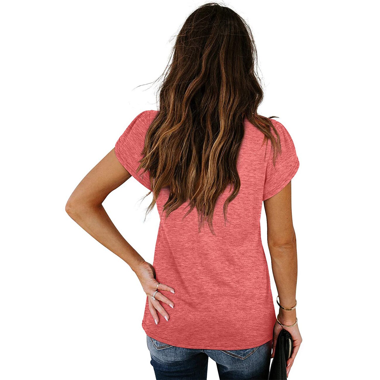 Women's Cotton V-Neck T-Shirt