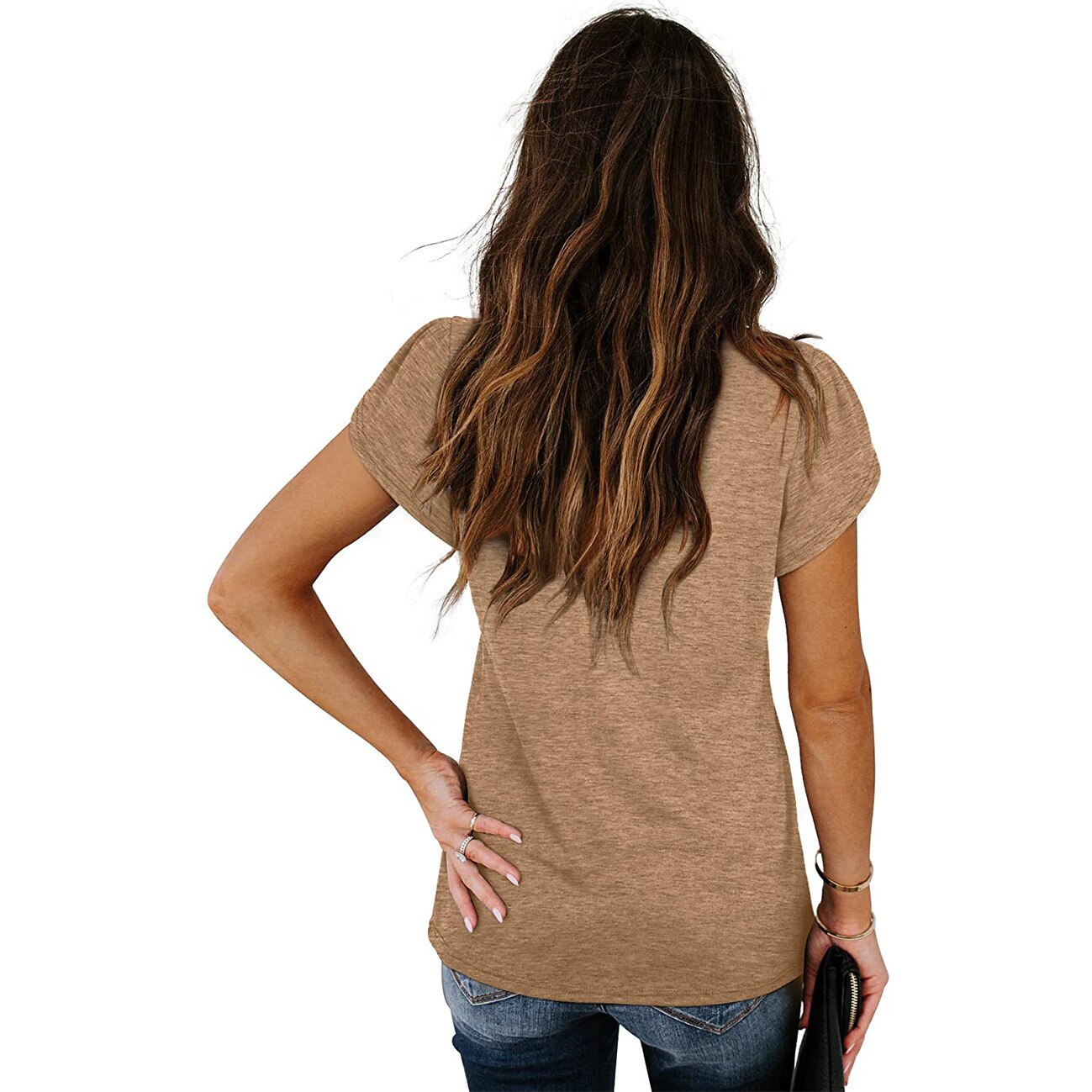 Women's Cotton V-Neck T-Shirt