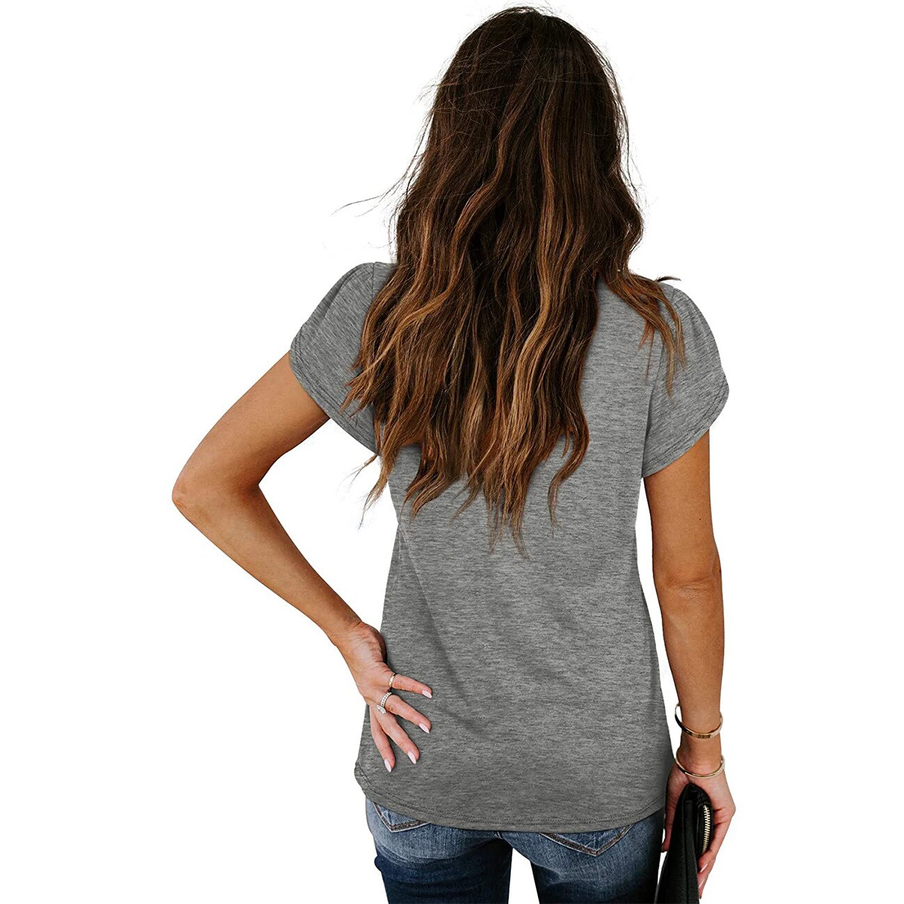 Women's Cotton V-Neck T-Shirt