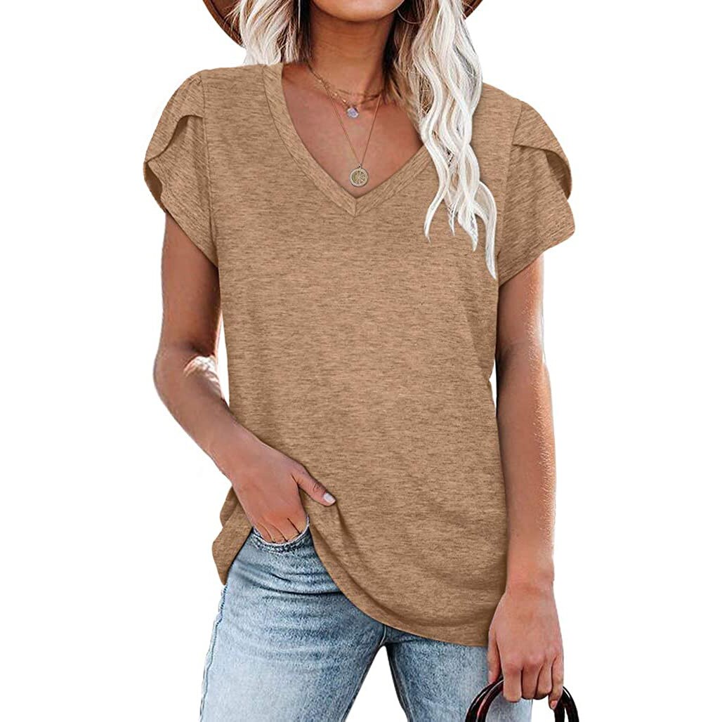 Women's Cotton V-Neck T-Shirt