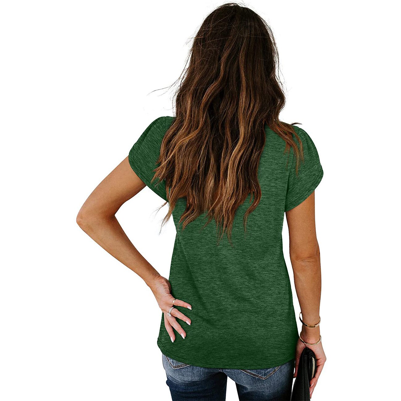 Women's Cotton V-Neck T-Shirt