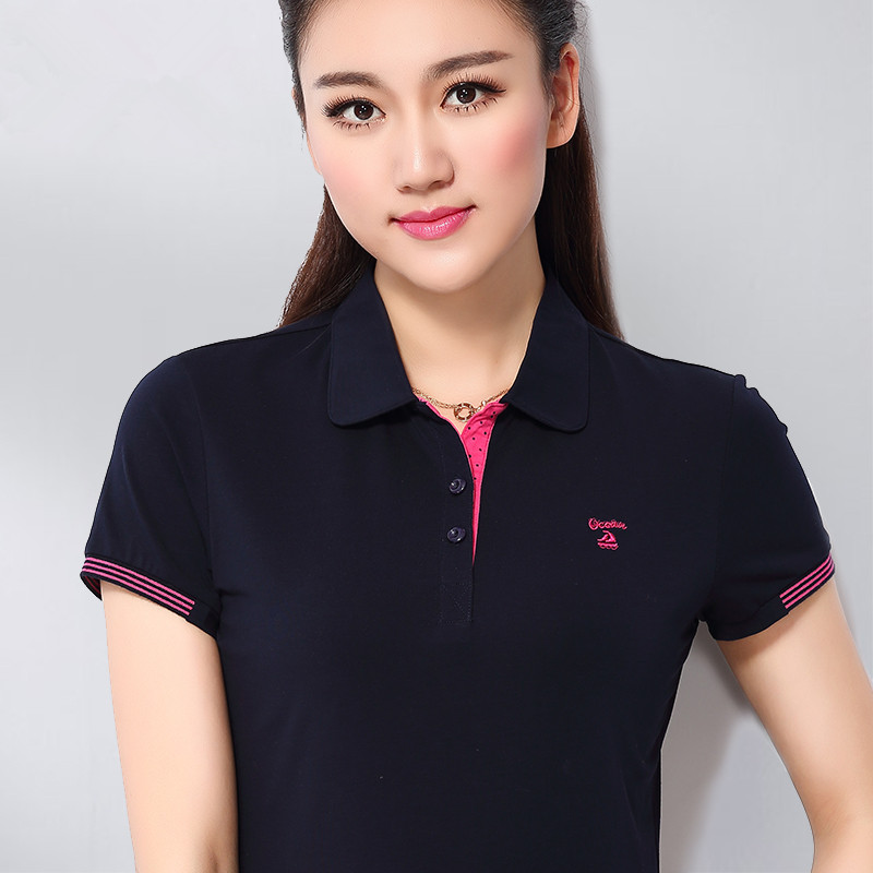 Women's Cotton Polo T-Shirt