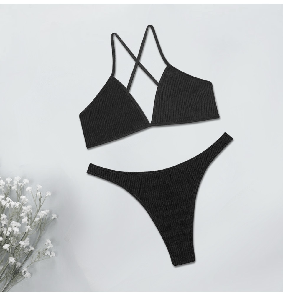 Thin Cotton Underwear Set