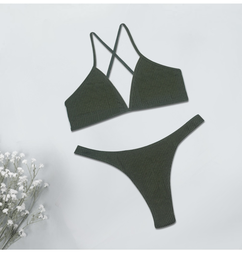 Thin Cotton Underwear Set