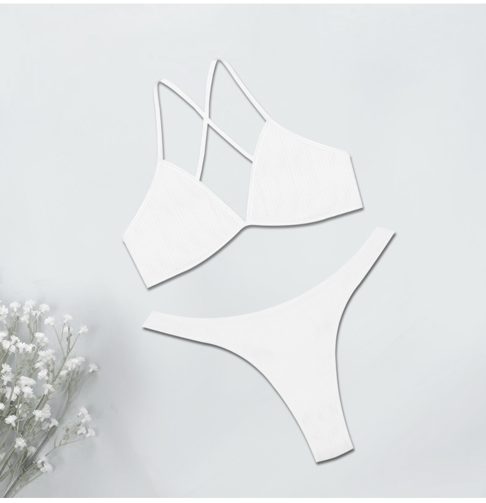 Thin Cotton Underwear Set