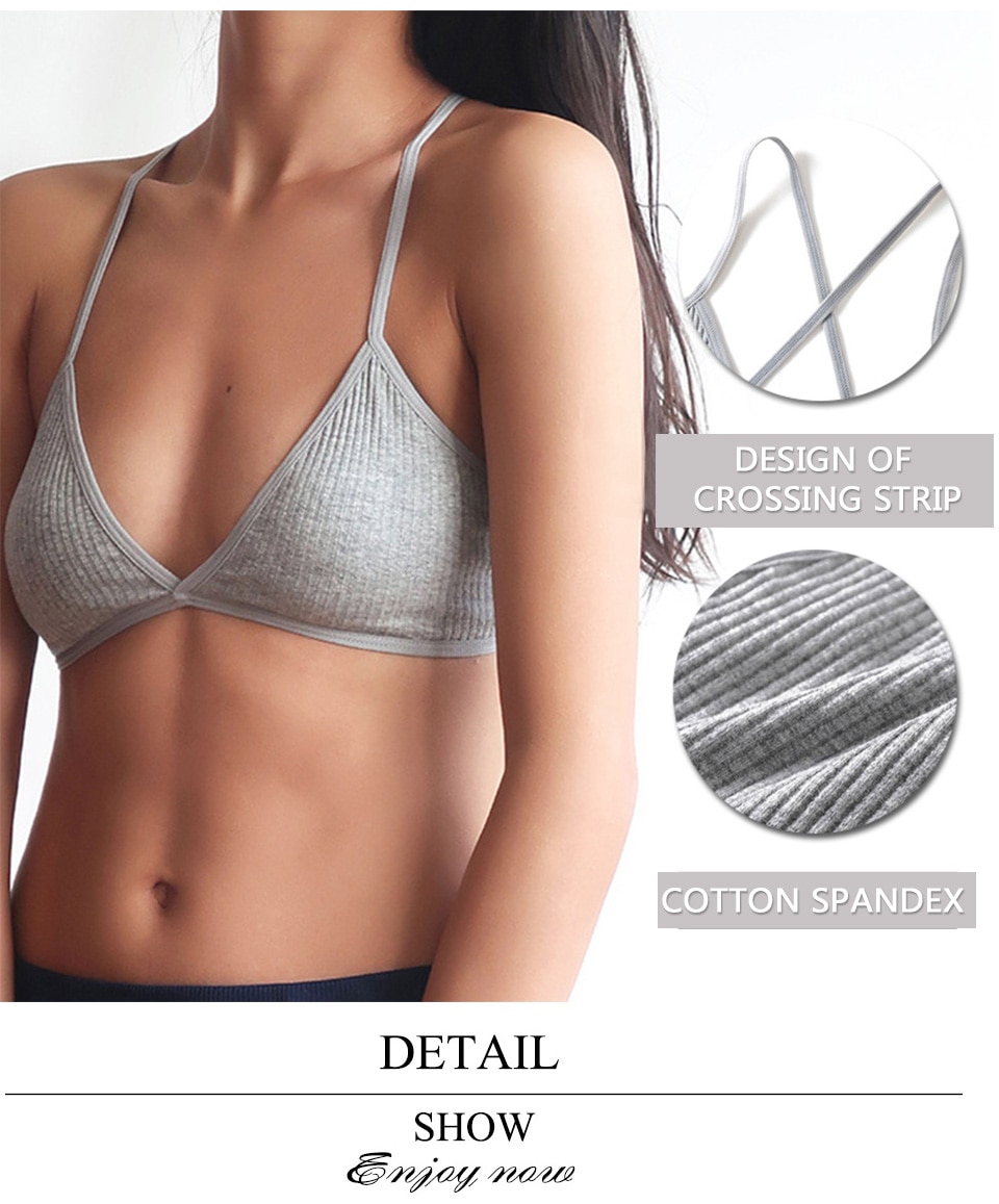 Thin Cotton Underwear Set