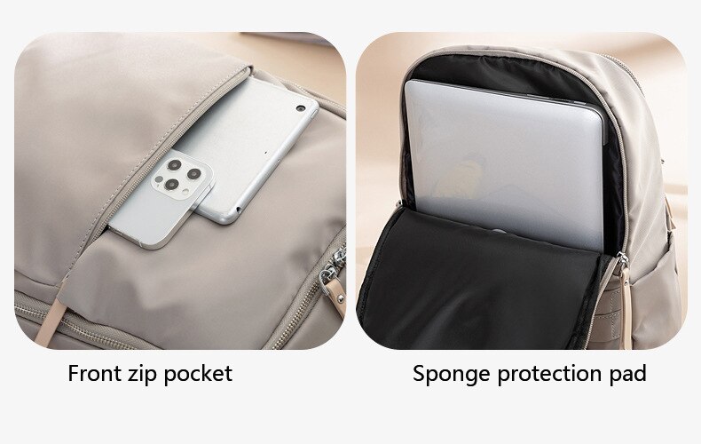 Women's Solid Backpack Women's Solid Backpack