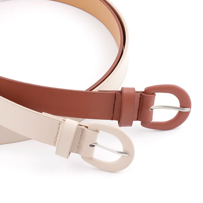 Women's Casual PU Leather Belt