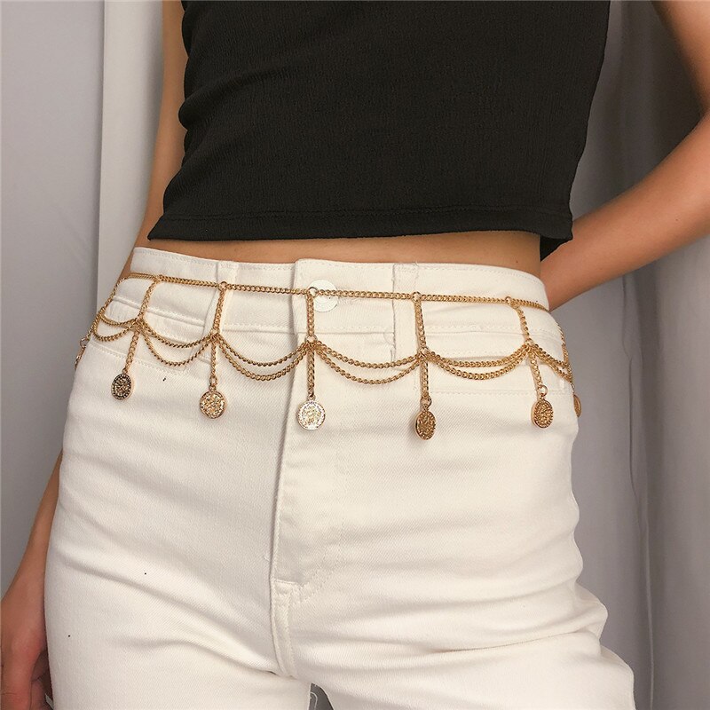 Women's Multilayer Chin Belt