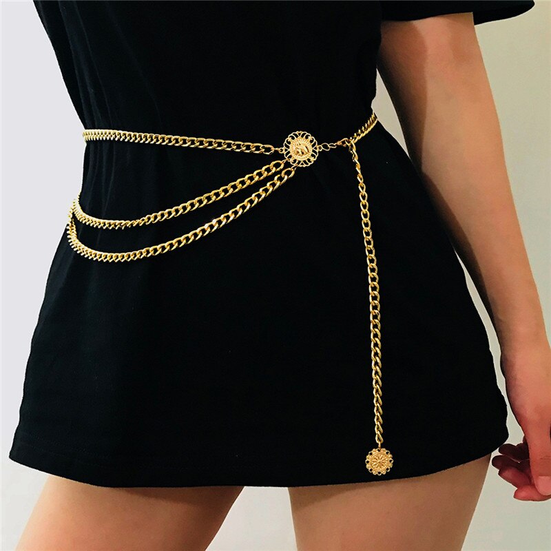 Women's Multilayer Chin Belt