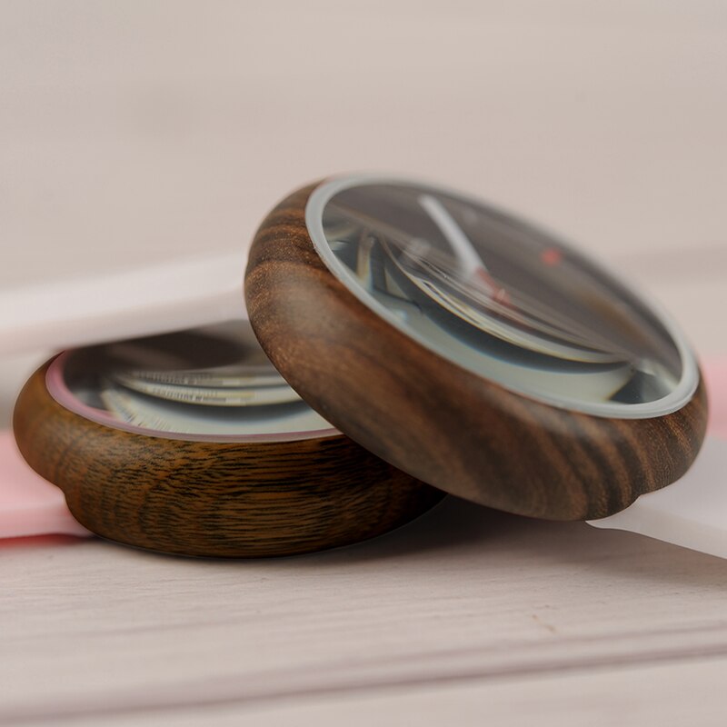 Women's Round Shaped Silicone Watch