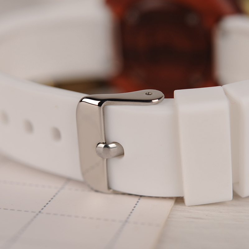 Women's Round Shaped Silicone Watch