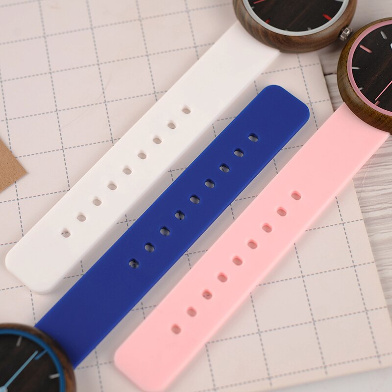 Women's Round Shaped Silicone Watch