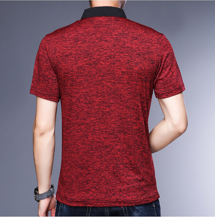 Men's Melange Color Polo