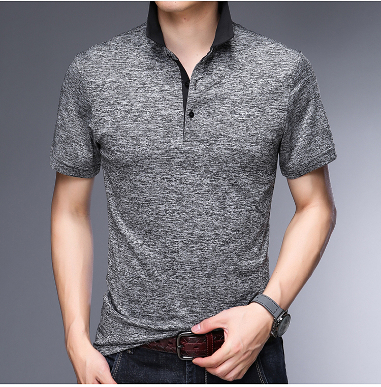 Men's Melange Color Polo