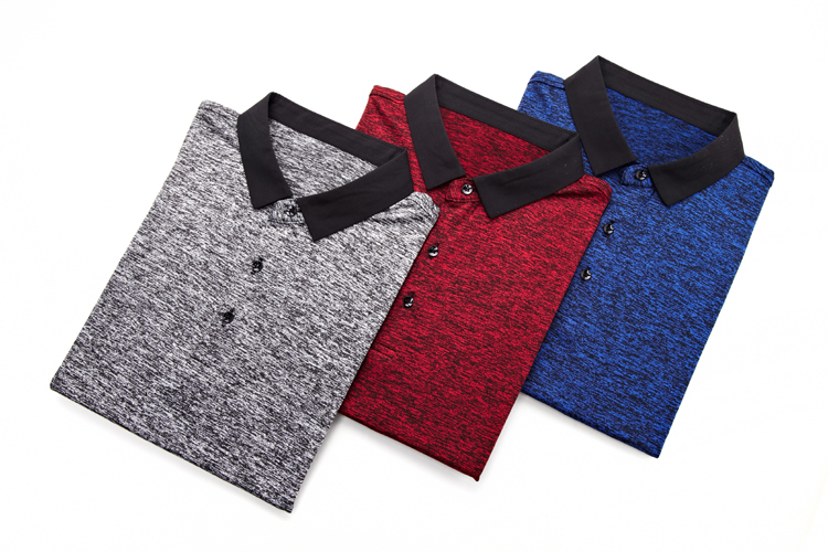 Men's Melange Color Polo