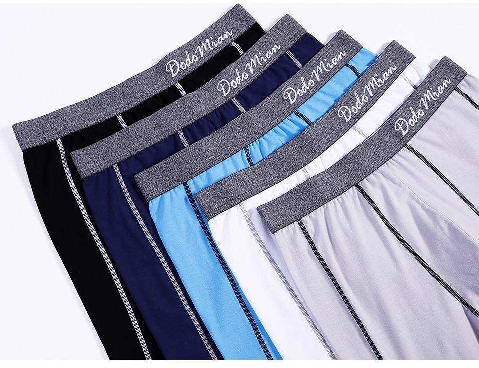 Men's Long Boxers Set 5 pcs Men's Long Boxers Set 5 pcs