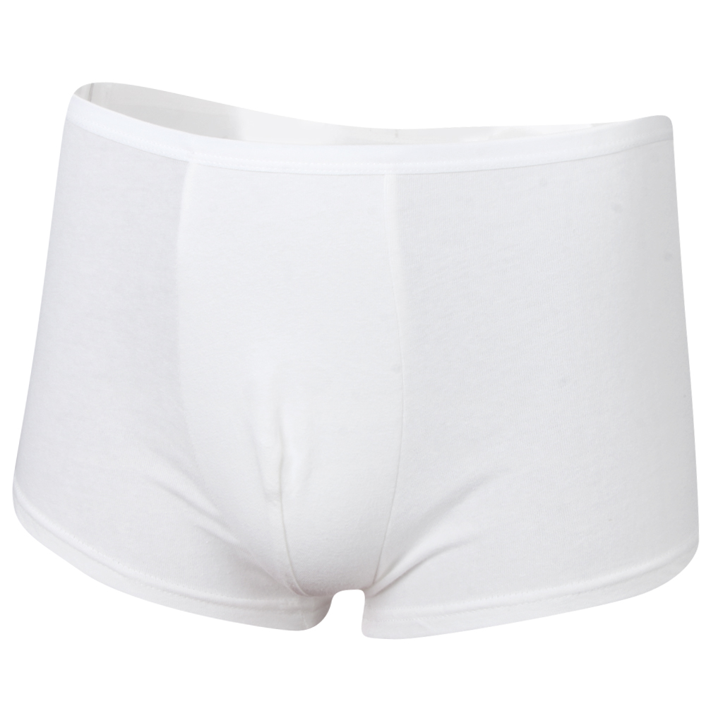 Men's Basic White Boxers